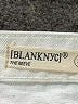 Blank NYC 100% Cotton White Denim Shorts Size 24 waist - photo 3