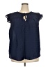 Torrid Blue Sleeveless Blouse Size 2X Plus (2) - photo 1
