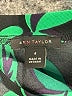 Ann Taylor 100% Polyester Print Blue Cocktail Dress Size 4 - photo 7