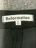 Reformation 100% Polyester Solid Black Dress Pants Size 6 - photo 7