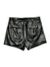Love, Fire 100% Polyurethane Metallic Silver Black Shorts Size 25 waist - photo 2