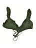 J.Crew 100% Cotton Solid Green Swimsuit Top Size M - photo 1