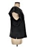ALLSAINTS Black Short Sleeve Top Size 6 - photo 4