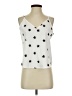 Shein Stars White Sleeveless Blouse Size 4 - photo 1