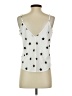 Shein Stars White Sleeveless Blouse Size 4 - photo 2