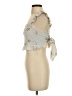 Kirious 100% Cotton Ivory Sleeveless Blouse Size XS - photo 5