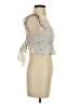 Kirious 100% Cotton Ivory Sleeveless Blouse Size XS - photo 4