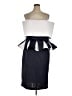 Assorted Brands Color Block Blue Cocktail Dress Size 1X - photo 1