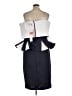 Assorted Brands Color Block Blue Cocktail Dress Size 1X - photo 2
