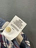 Thread & Supply 100% Viscose Plaid Blue Long Sleeve Button-Down Shirt Size L - photo 8