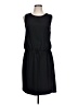 Athleta Solid Black Casual Dress Size L - photo 1