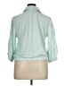 Alfani Green 3/4 Sleeve Button-Down Shirt Size XL - photo 2