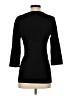 Garnet Hill 100% Wool Black Wool Cardigan Size S - photo 2