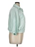 Alfani Green 3/4 Sleeve Button-Down Shirt Size XL - photo 4