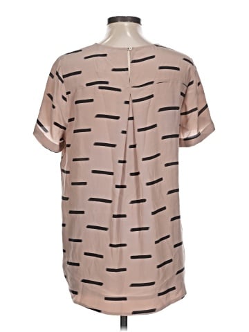 Madewell Short Sleeve Silk Top (view 2)