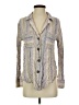 Free People Tweed Gray Long Sleeve Blouse Size S - photo 1