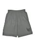 Nike 100% Polyester Solid Gray Athletic Shorts Size S (kids) - photo 1