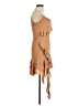 NBD 100% Polyester Tan Cocktail Dress Size M (estimated) - photo 4