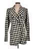 Derek Lam Checkered-gingham Ivory Blazer Size 4 - photo 1