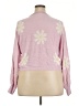 Ekouaer Floral Pink Pullover Sweater Size XXL - photo 2