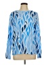 Unbranded 100% Polyester Blue Long Sleeve Blouse Size XL - photo 1