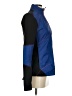 Saucony 100% Polyester Color Block Blue Track Jacket Size S - photo 4
