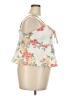 Sofia Jeans by Sofia Vergara Gray Sleeveless Blouse Size 3X - photo 4