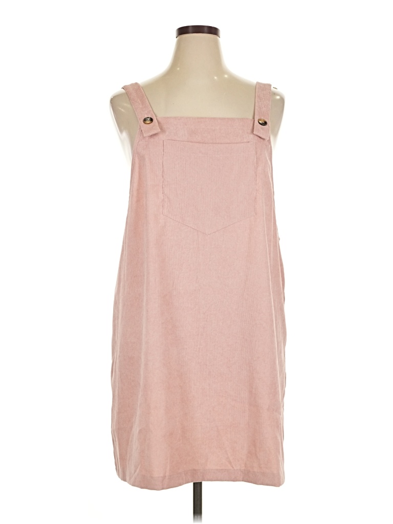 Pre-owned Shein Curve Casual Dress In Pink