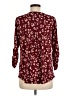 Beacon Burgundy 3/4 Sleeve Blouse Size M - photo 2
