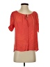 Joie 100% Silk Orange Blouse Size S - photo 1