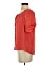 Joie 100% Silk Orange Blouse Size S - photo 5