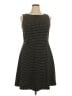 Merona Houndstooth Black Casual Dress Size XXL - photo 1