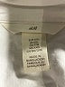 H&M 100% Cotton Ivory 3/4 Sleeve Button-Down Shirt Size XXL - photo 7