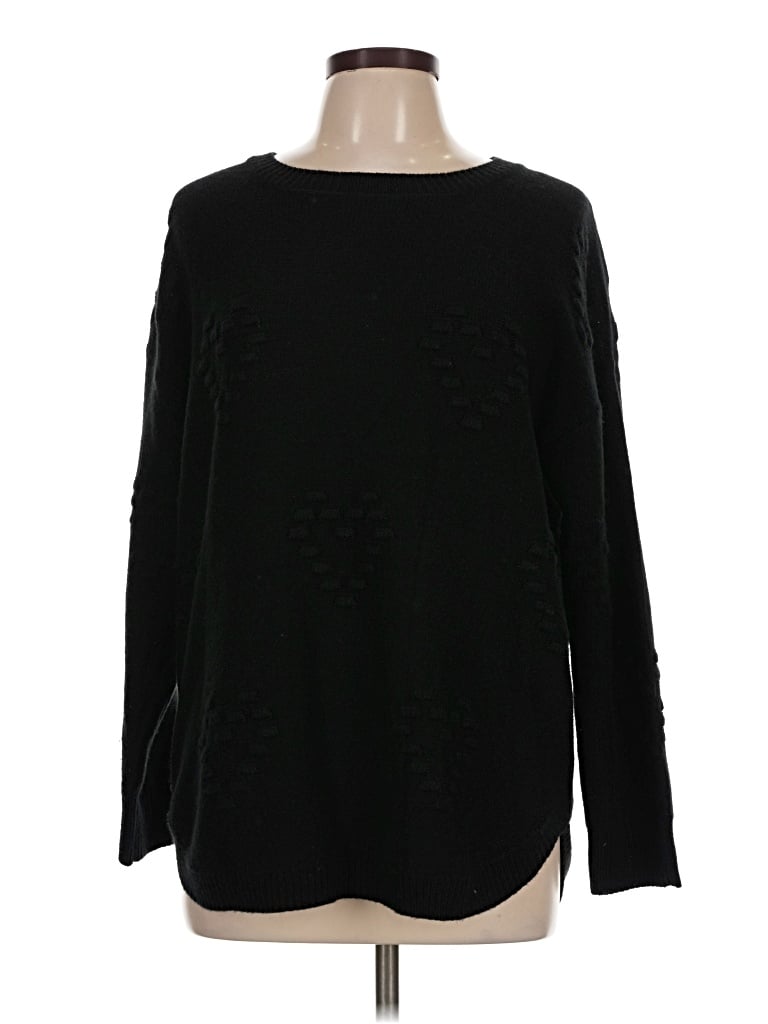 Pre-owned Unbranded Pullover Sweater In Black