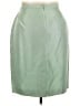 Doncaster Collection 100% Silk Solid Green Silk Skirt Size 18 - photo 2
