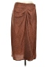 Nine West 100% Polyester Animal Print Brown Casual Skirt Size M - photo 1