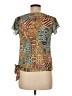 Assorted Brands 100% Polyester Brown Short Sleeve T-Shirt Size M - photo 2