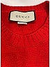 Gucci 100% Lana Wool Solid Red pullover sweater Size S - photo 7