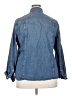 J.Crew 100% Cotton Blue Denim Jacket Size 22 - photo 2