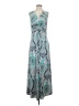 Soft Surroundings Paisley Teal Casual Dress Size S - photo 1