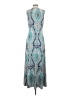 Soft Surroundings Paisley Teal Casual Dress Size S - photo 2