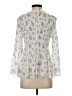 Adiva Ivory Long Sleeve Blouse Size S - photo 2