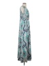 Soft Surroundings Paisley Teal Casual Dress Size S - photo 4
