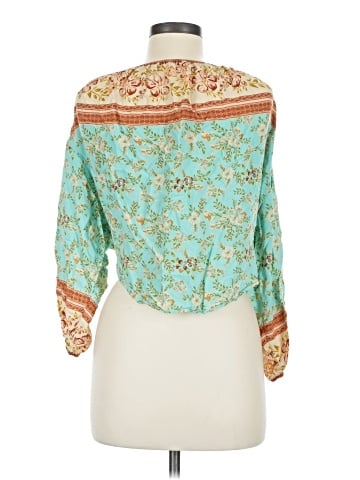 Umgee 3/4 Sleeve Blouse (view 2)