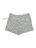 Aqua 100% Polyester Tweed Blue Shorts Size M - photo 2