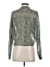 Lucy Paris 100% Polyester Green Long Sleeve Blouse Size S - photo 2