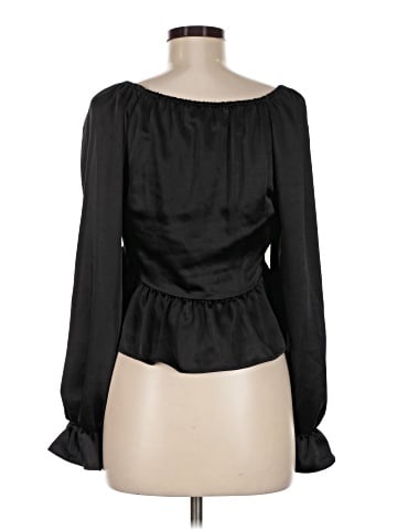 Topshop Long Sleeve Blouse (view 2)
