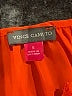 Vince Camuto 100% Polyester Orange Long Sleeve Blouse Size S - photo 7