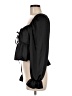 Topshop Black Long Sleeve Blouse Size 6 - photo 5
