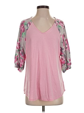 emerald 3/4 Sleeve T-Shirt (view 1)
